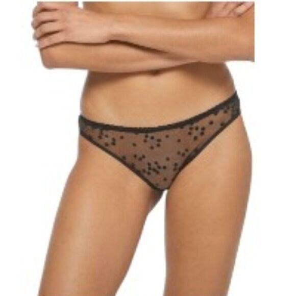 Simone Perele Party Bikini Panty Brief in Black Size 1 (XS) NWT - Picture 1 of 2